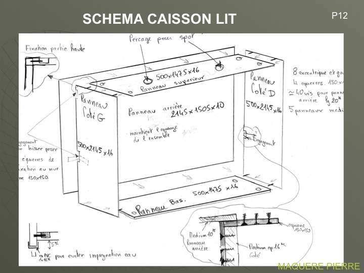 comment construire lit escamotable